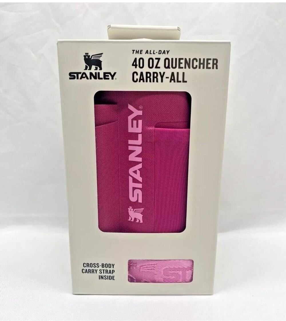 Stanley The All Day 40 oz Quencher Carry All Fuchsia Pink (No Cup) Brand New